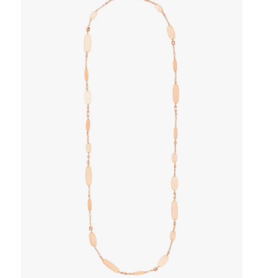 Kendra Scott Claret Necklace In Rose Gold